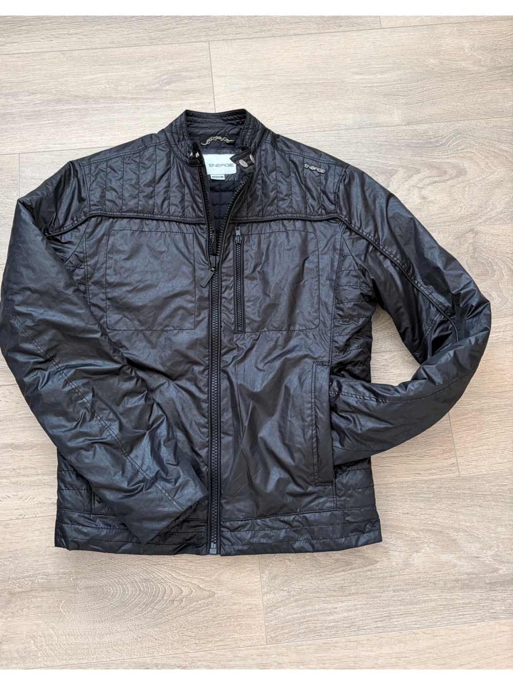 Men’s Vintage Energie Motocross Quilted Jacket